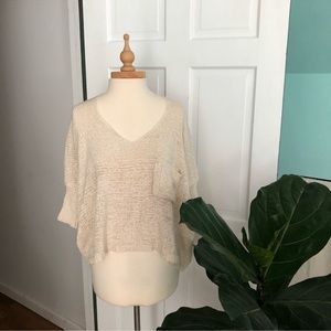 True Vintage Tan sweater top